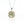 14kt Two Tone White Gold Lemon Quartz and Diamond Statement Pendant With Roping Design - Giorgio Conti Jewelers
