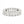 14KT White Gold Oval Cut Prong Set Natural Diamond Eternity Wedding Band