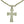 White Gold 1.53ctw Round Cut Pave Set Diamond Cross Pendant - Giorgio Conti Jewelers