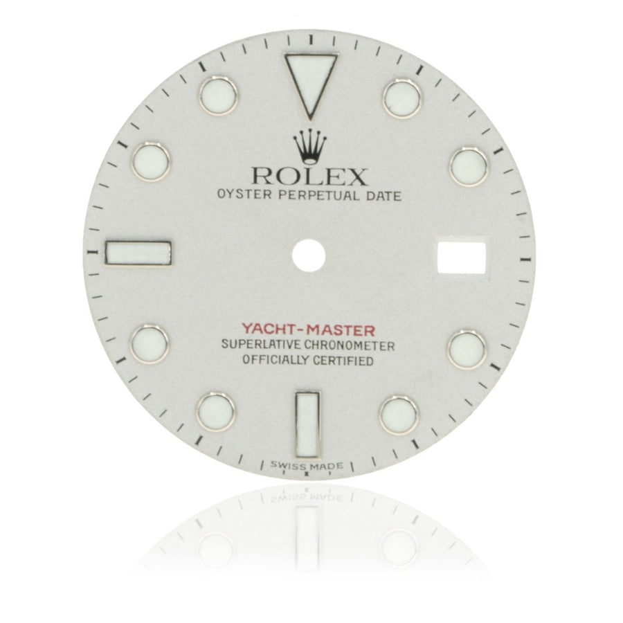 Rolex Yacht-Master 40MM Platinum Luminescent Authentic Factory Watch Dial - Giorgio Conti Jewelers