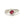14KT White Gold 0.83CTW Emerald Cut Prong Set Natural Ruby and Diamond Ring - Giorgio Conti Jewelers