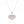 14KT White Gold 4.00CTW Diamond Heart Pendant Necklace - Giorgio Conti Jewelers