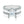 14KT White Gold 4.47CTW Princess Cut Diamond Engagement Ring - Giorgio Conti Jewelers