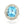 14KT White Gold 9.60CTW Oval Cut Bezel Set Blue Topaz and Diamond Halo Ring - Giorgio Conti Jewelers