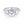 14KT White Gold Diamond 3 Stone Ring With Halo Diamonds 4.16Ctw Eternity Band - Giorgio Conti Jewelers