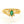 14KT Yellow Gold 0.41ctw Oval Cut Prong Set Emerald And Round Cut Diamond Ring - Giorgio Conti Jewelers
