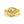 14KT Yellow Gold 0.57CTW Baguette Cut Channel Set Natural Diamond Cocktail Ring - Giorgio Conti Jewelers