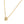 14KT Yellow Gold 0.58CTW Hexagon Halo Pendant Necklace - Giorgio Conti Jewelers
