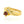 14KT Yellow Gold 1.08ctw Trillion Cut Prong Set Garnet and Diamond Ring - Giorgio Conti Jewelers