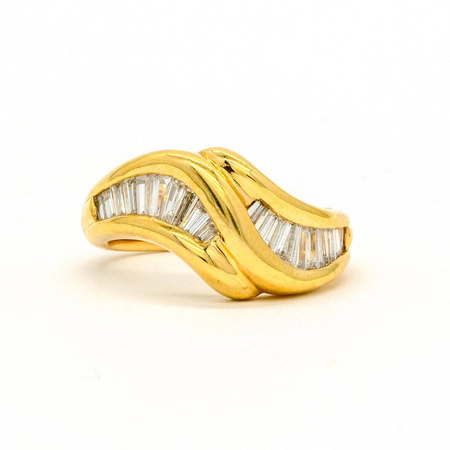 14KT Yellow Gold 1.50CTW Natural Diamond Band - Giorgio Conti Jewelers