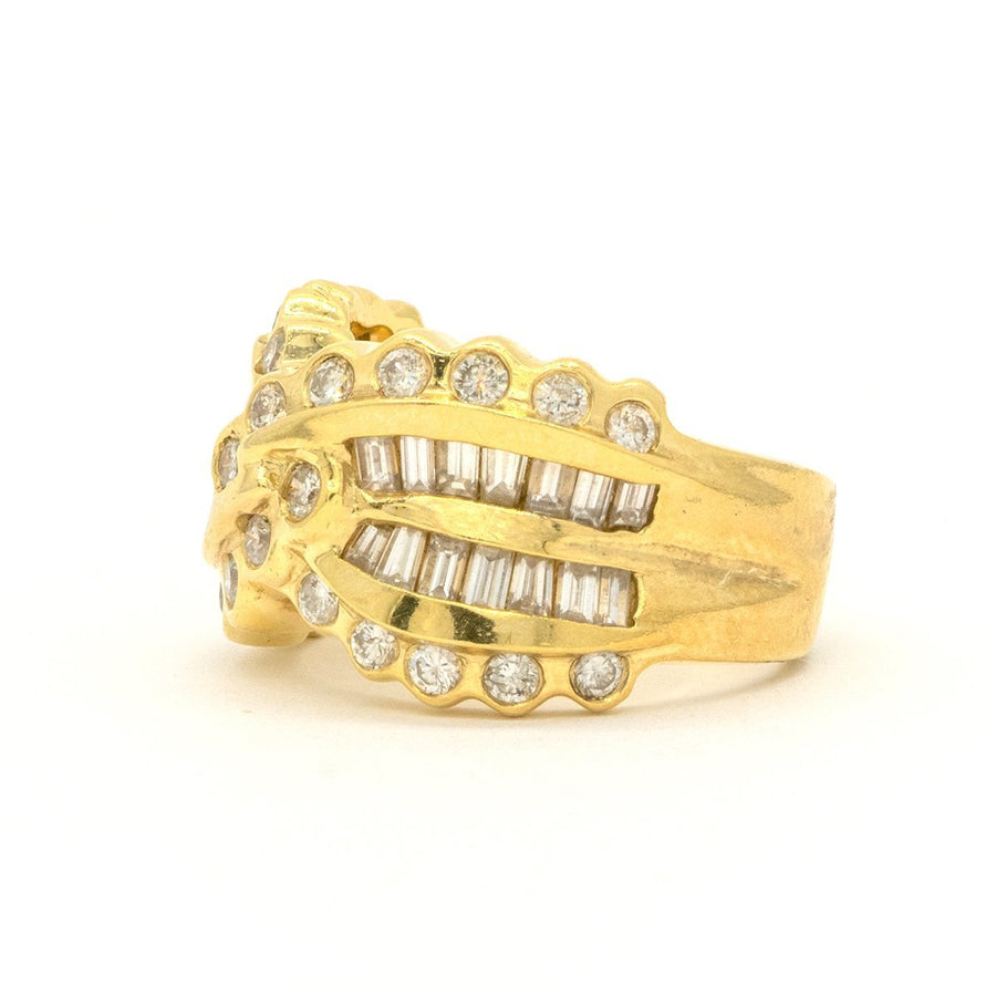 14KT Yellow Gold 2.00CTW Natural Diamond Band - Giorgio Conti Jewelers