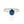 18KT White Gold 1.48CTW Natural Sapphire and Diamond Ring - Giorgio Conti Jewelers