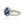 18KT White Gold 2.60CTW Oval Cut Prong Set Tanzanite and Diamond Ring - Giorgio Conti Jewelers