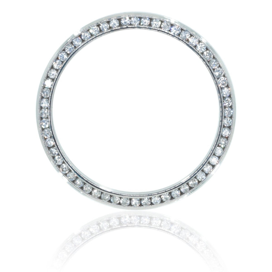Rolex DateJust & Day-Date 36MM 14KT White Gold 1.33CTW Custom Diamond Watch Bezel - Giorgio Conti Jewelers
