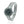 Rolex Datejust 6517 18kt White Gold President Band 2.3CTW Diamond Black Dial Womens Watch - Giorgio Conti Jewelers