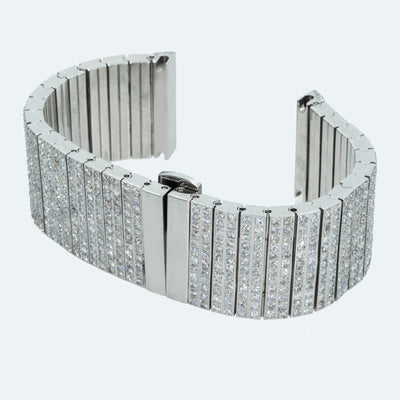 Breitling Super Avenger 3.50CTW Diamond Steel Watch Bracelet - Giorgio Conti Jewelers