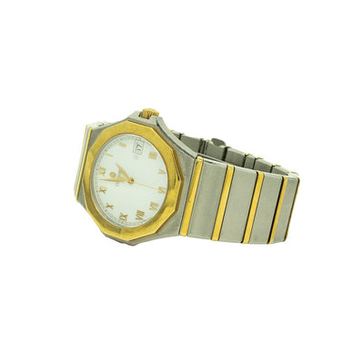 Concord 0300847 Mariner 40mm Two Toned Gold White Dial Watch - Giorgio Conti Jewelers