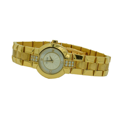 Concord 0309198 La Scala 26mm 18KT Yellow Gold White Dial Watch - Giorgio Conti Jewelers