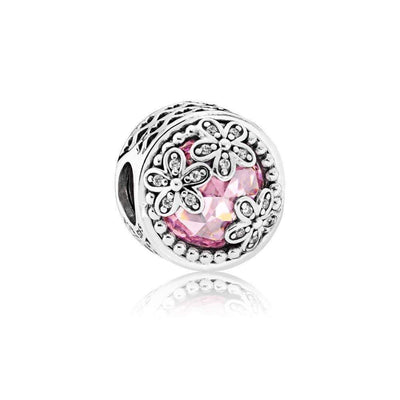 Dazzling Daisy Meadow, Pink & Clear CZ - Giorgio Conti Jewelers