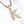 Double Layer "K" Initial Pendant with Diamonds - Giorgio Conti Jewelers