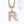 Double Layer "R" Initial Pendant with Diamonds - Giorgio Conti Jewelers