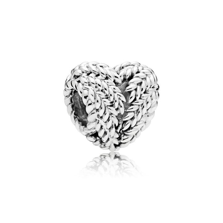 Heart Seeds Charm in Sterling Silver - Giorgio Conti Jewelers