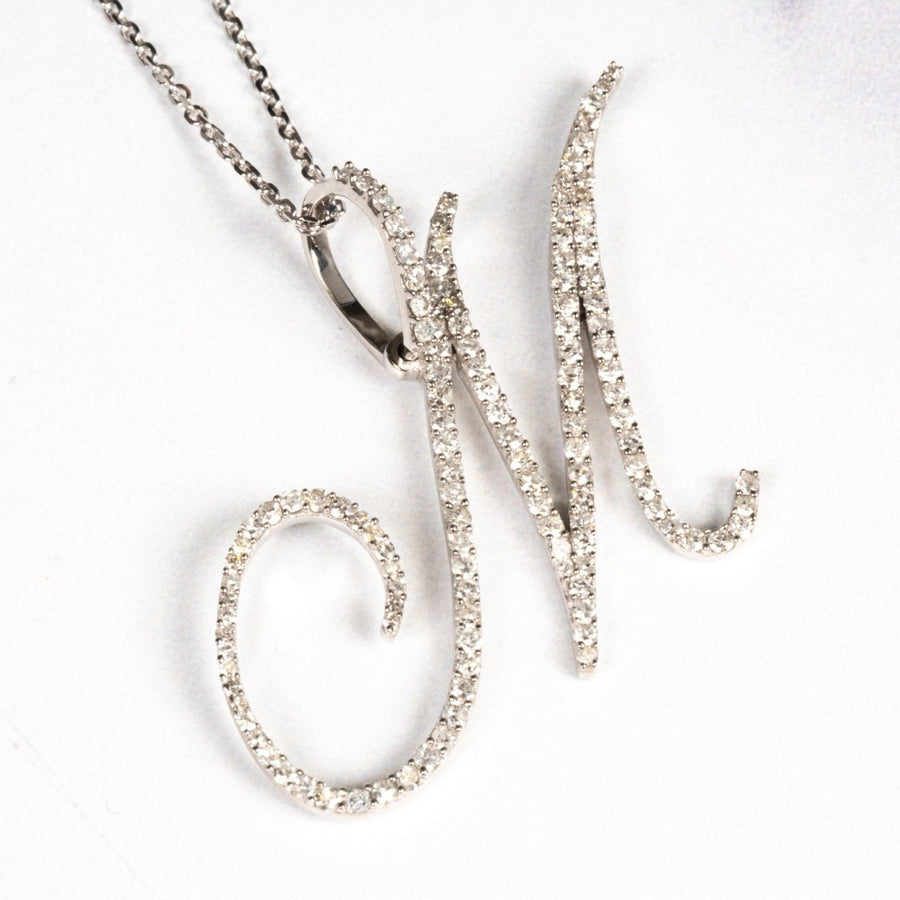 Buy MNSH Signature Initial M Necklace for Women Online @ Tata CLiQ Luxury