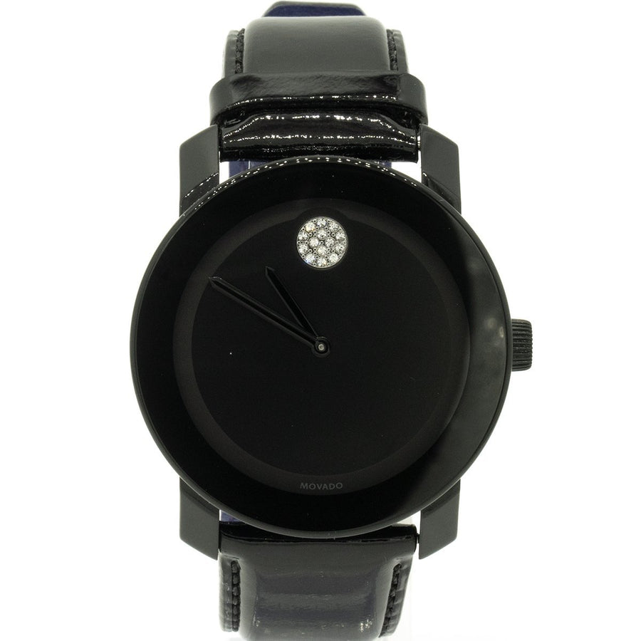 Movado Bold 3600345 42mm Stainless Steel Black Dial Watch - Giorgio Conti Jewelers