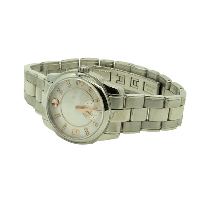 Movado Women's LX Diamond 0606619 Stainless Steel Watch - Giorgio Conti Jewelers