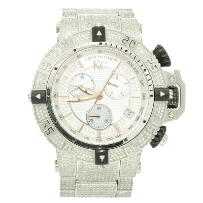Men's Kc Techno Com Diamond Watch 5.50 carats | Diamond watch, Diamond  accessories, Diamond