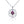 White Gold 1.55ctw Diamond and NATURAL Ruby Statement Designer Gemstone Pendant - Giorgio Conti Jewelers